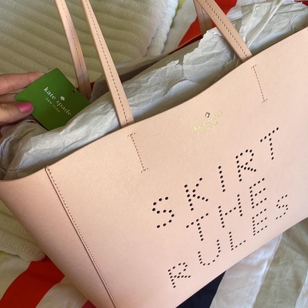 Kate Spade skirt the rules bag, never used!
